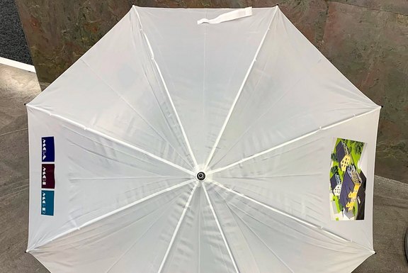 Schirm, Regenschirm, bedruckt, Spezial