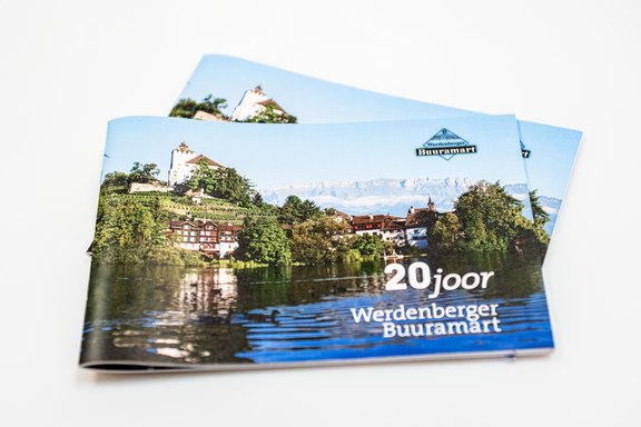 Buuramart - Infoflyer Faltflyer, Digitaldruck, Auflagen