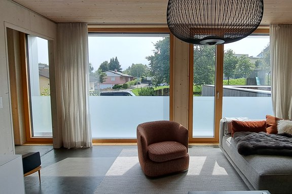 Sichtschutzfolie im Wohnzimmer Sichtschutzfolie, Sicherheit