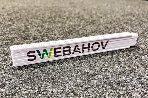 Klappmeter, Werbeartikel, Werbung, 