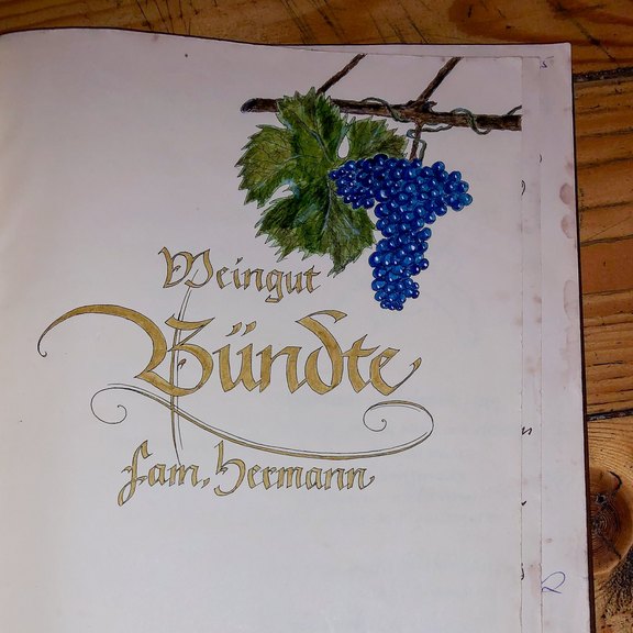 Widmung im Gästebuch Titelbild