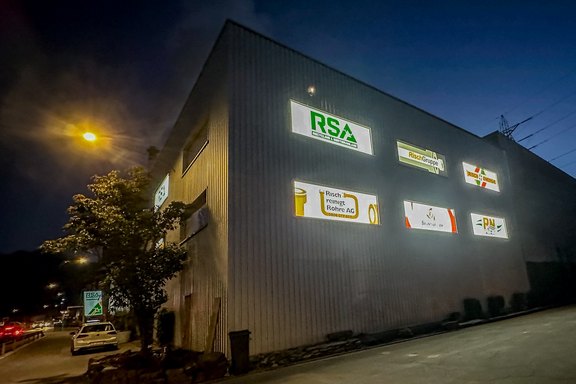 Fenster, Schaufenster, Acryl, Leutchend