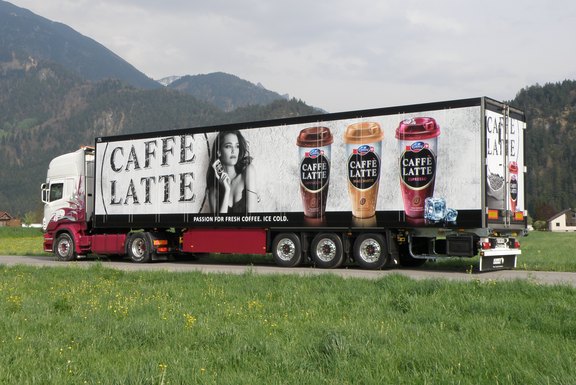 LKW-Beschriftung, Grossfahrzeuge, Folie