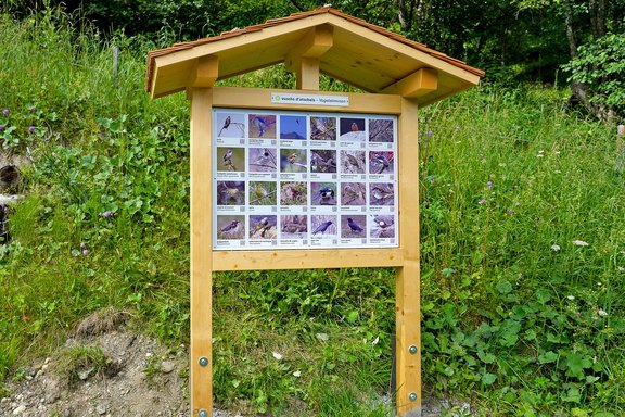 Hinweisschilder, Infotafeln