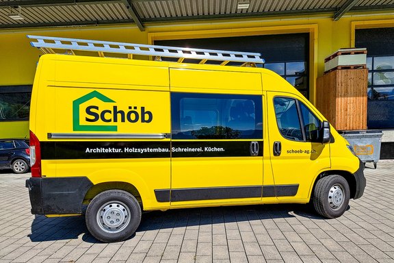 Schöb Ag - Buswerbung Konturschnitt
