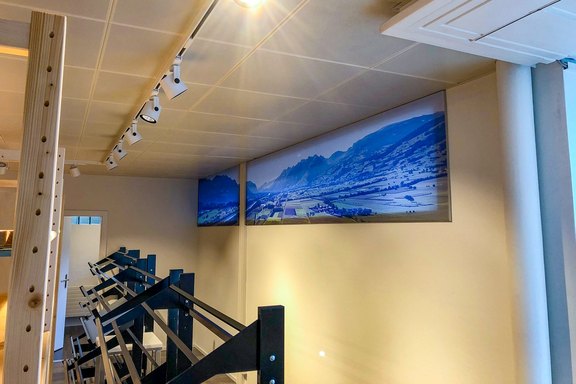 Fenster, Bild, Spannrahmen, Sonderanfertigung