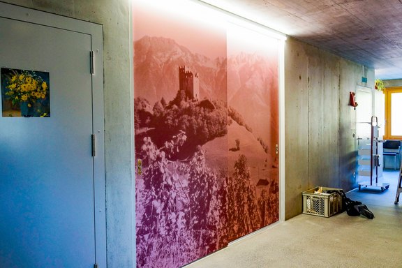 Wandfolie, Wandbeschichtung, Bilder, Druck, Digitaldruck