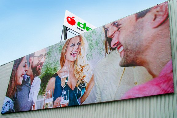 Big Print, Grossformat Druck, Werbebanner, Transparent