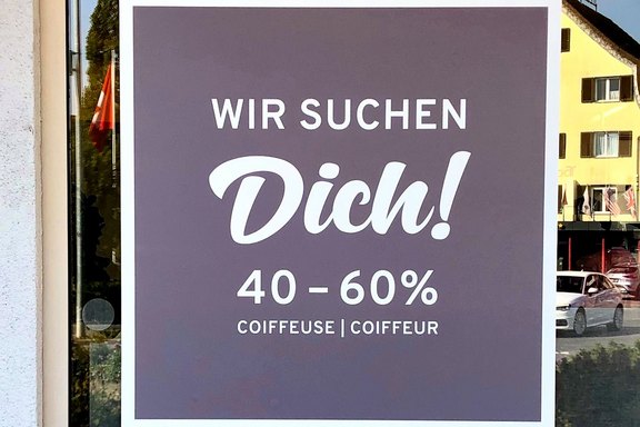 Infokleber, Folie, Druck, UV-Direktdruck