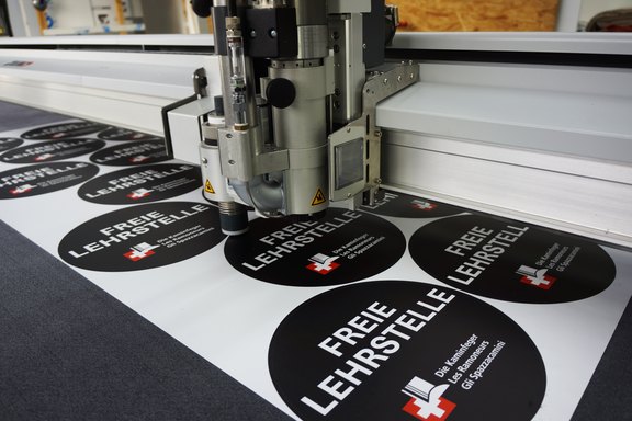 Schneiden, Kleber, Sticker, Druck