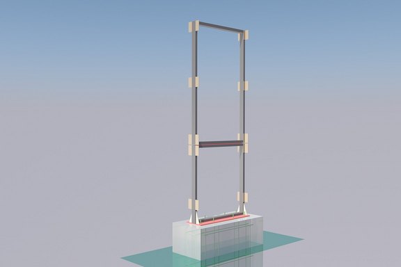 Unterkonstruktion, Visual Unterkonstruktion, Layout, Visual