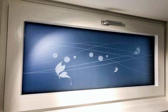 bedrukt, Folie, Fensterbeschichtung