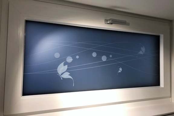 bedrukt, Folie, Fensterbeschichtung
