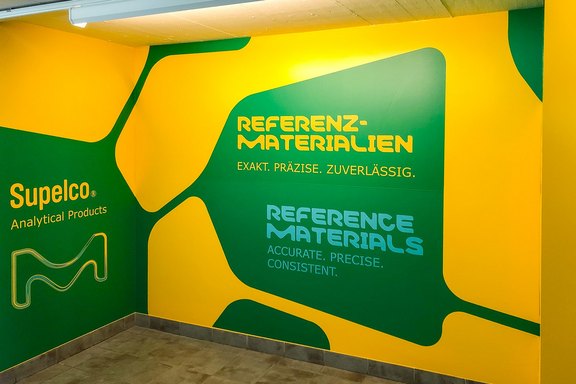 Wandfolie, Folie, bedruckt, Farben