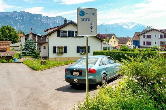 Aufsteller, Hinweisschild, Tafel, Aluminium, Rahmen, Konstruktion