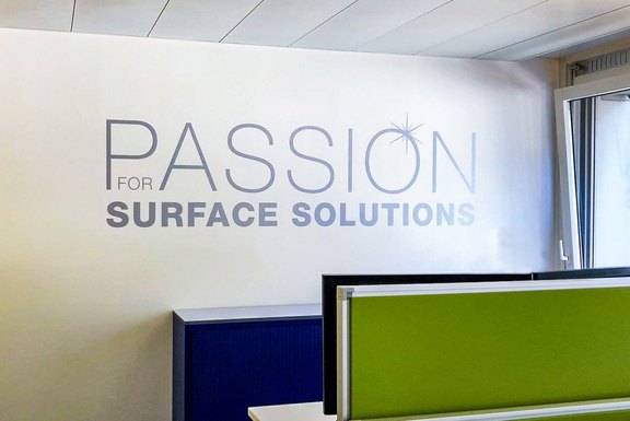 Wandkleber, Aufkleber, silber, Folie