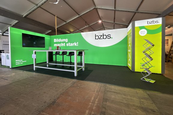 Leuchtender Messestand, Licht, LED