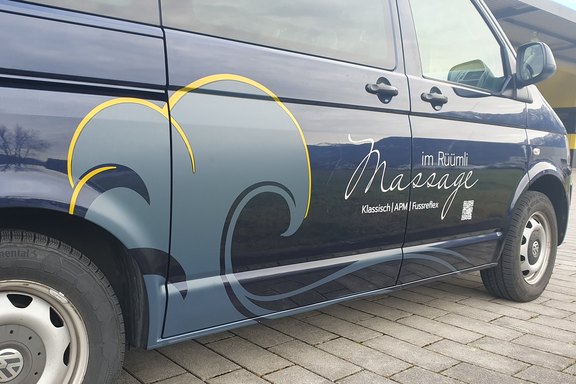Busbeschriftung, Teilfolierung, Massagen