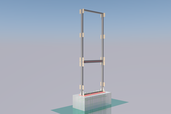 Unterkonstruktion, Layout, Visual