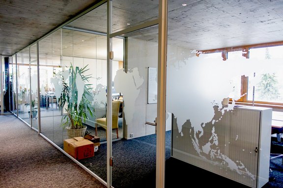 geschnittene Folie, Transparent, Milchglasfolie