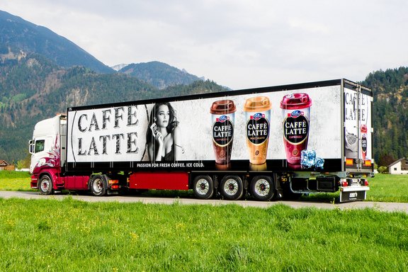 LKW-Beschriftung, Grossfahrzeuge, Folie