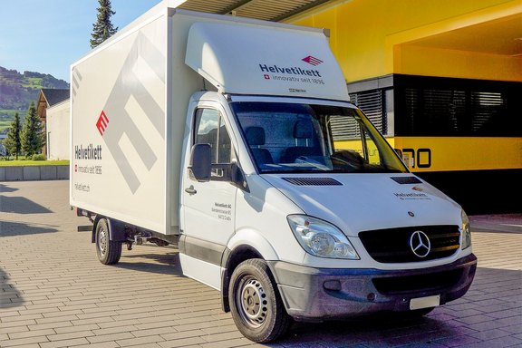 Busbeschriftung, Grossfahrzeug, Folie