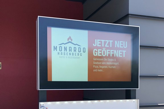 Wechselnde Werbung, Digital