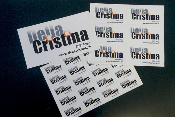 Kleberli, Kleber, Druck, Digitaldruck