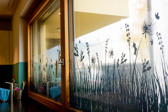 Küchenfenster, Beschichtung, Folie