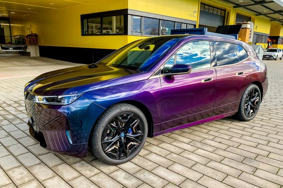 Farbwechselnde Folie BMW, Folierung, Folie, farbwechselnd