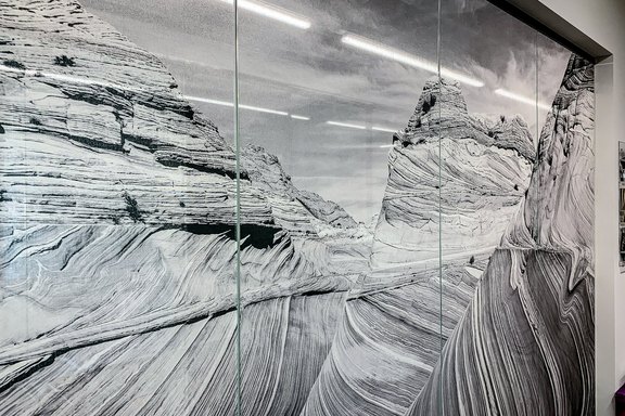 Sichtschutz, selbstklebend, Textilgewebe, Textil