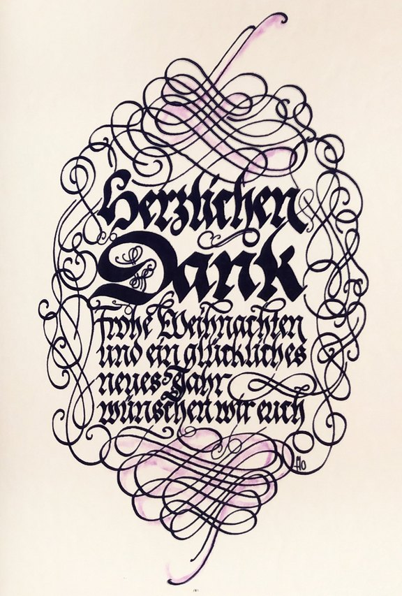 Altdeutsch, Handschrift