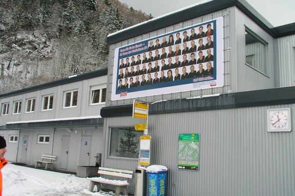 Gitternetzbanner, Gitternetzblache