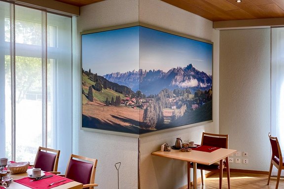 Wandbeschriftung, Bilder, Platten, Direktdruck