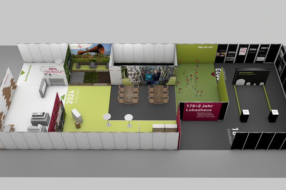 Messestand, Visual, Gestaltung, Profi