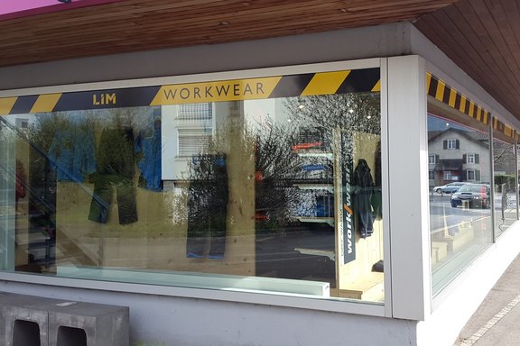 Schaufenster, Aussenfenster, Werbung