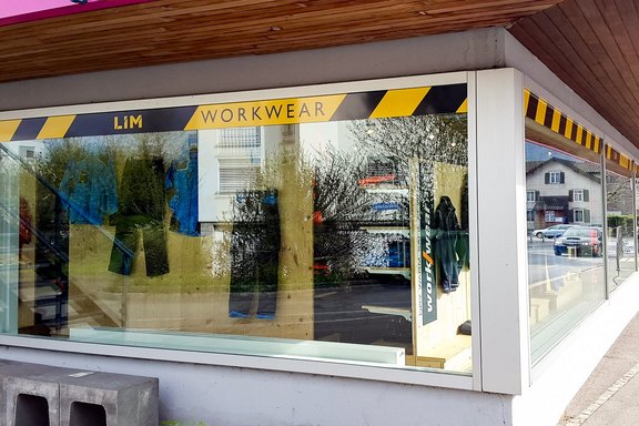 Schaufenster, Aussenfenster, Werbung