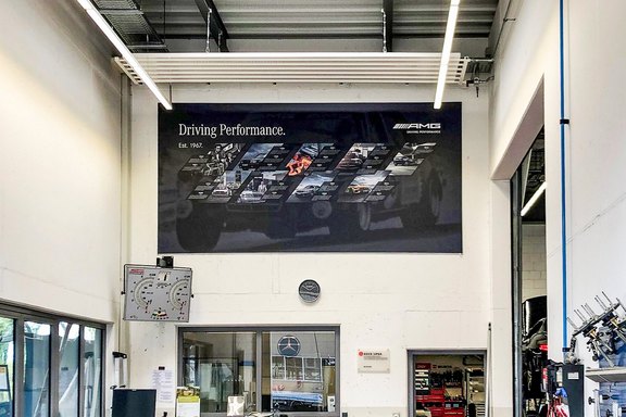 Grossformat Print, Druck im Grossformat, Direktdruck