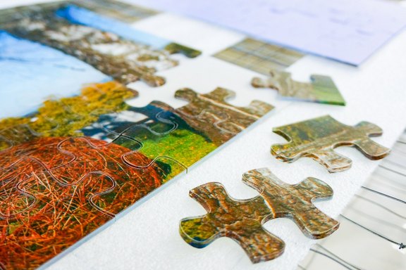 Puzzle, personalisiert, Werbung, Geschenke