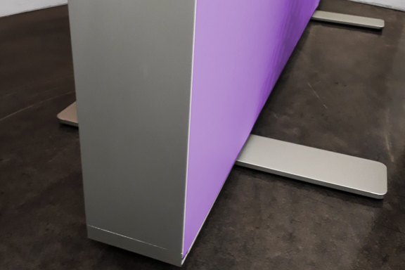 beleuchteter Spannrahmen, Konstruktion