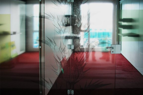 Designfolie, Druck, transparent